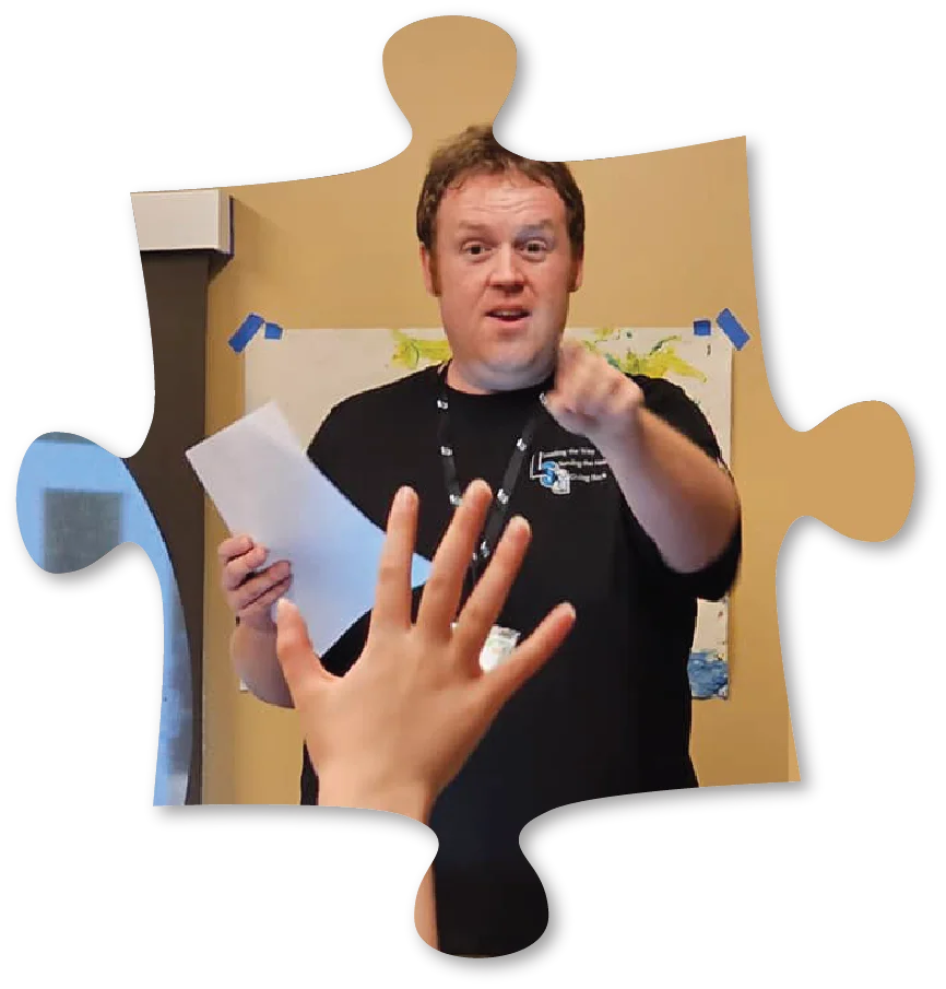 LSG coach calling on a raised hand